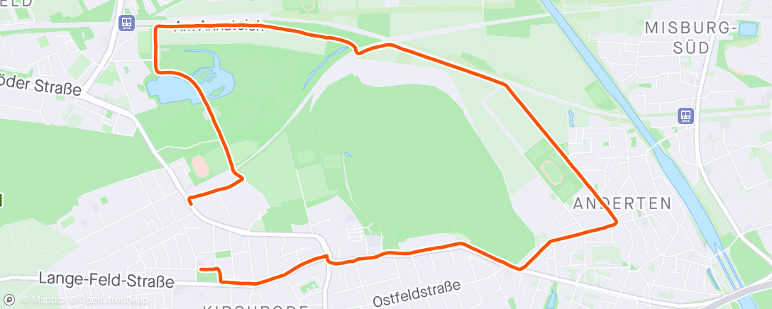 Mappa dell'attività Pseudo recovery run