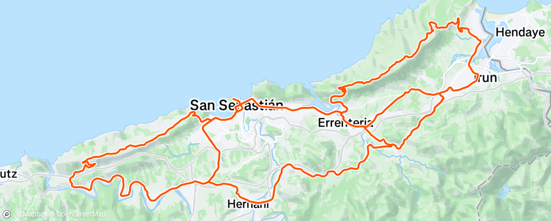 Map of the activity, Morning Ride