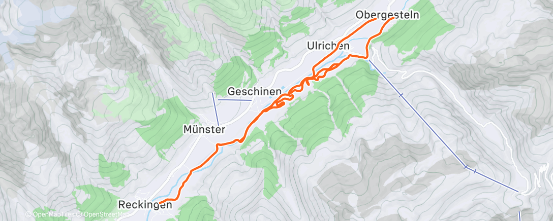 Map of the activity, 22km🤙