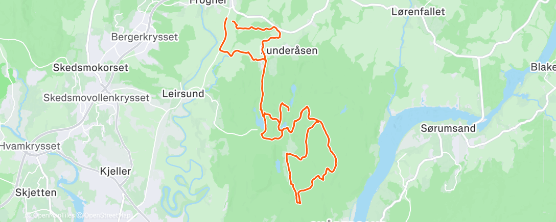 Map of the activity, Oppdagelsesferd med naturlige intervaller🎄
