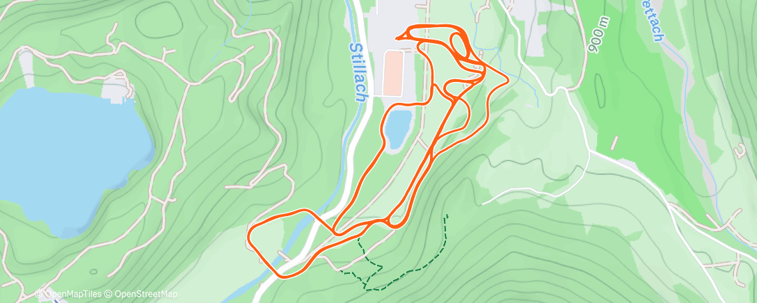 Карта физической активности (30k for breakfast)