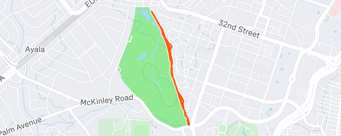 Map of the activity, First run sa 2026