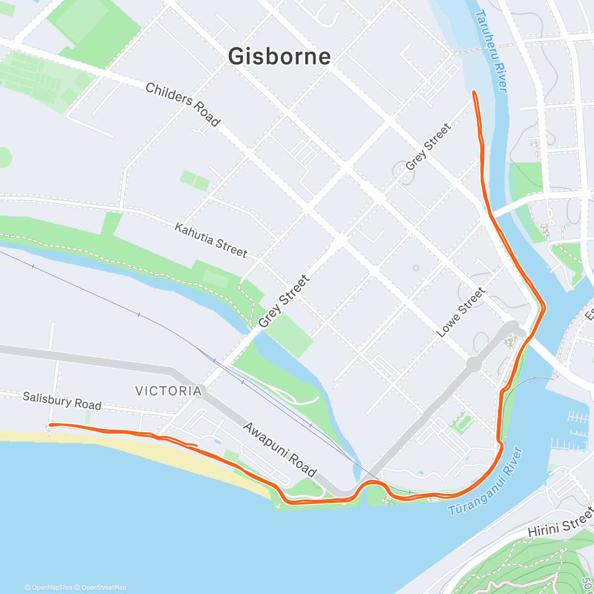 Map of the activity, parkrun #256: taking my runny nose for a jog with Graham