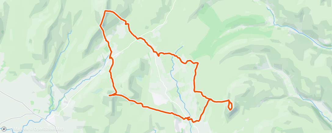 Map of the activity, Three peaks 🇬🇧 4eme