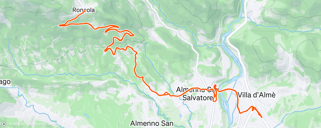 Map of the activity, Sfr+5x40/20+x3 30/30 con il resto di 2