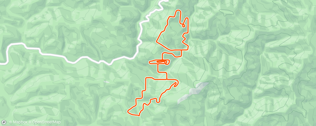 Map of the activity, MyWhoosh - Force sous max