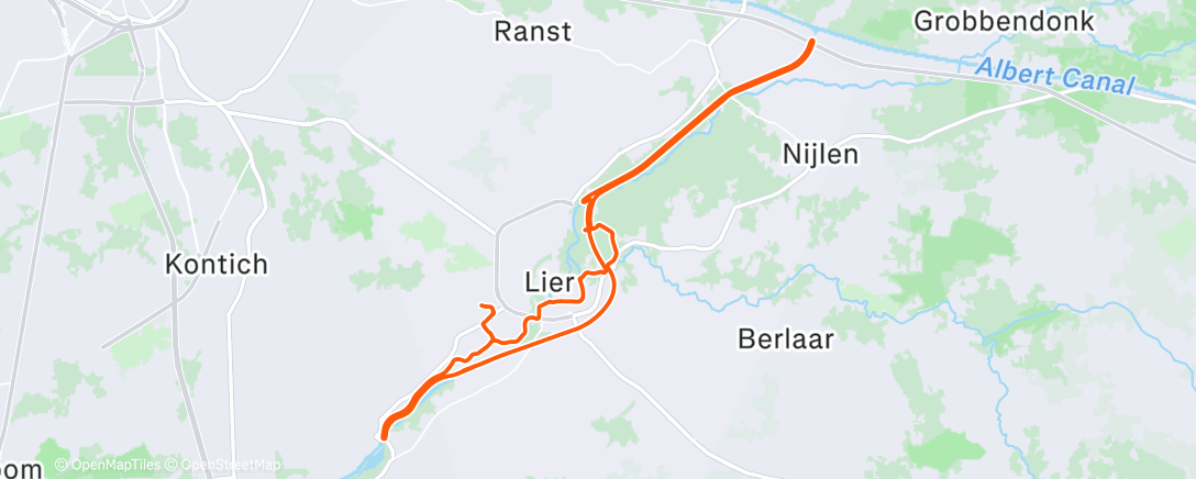 Map of the activity, Día 6