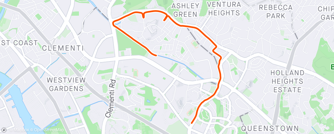 Map of the activity, 🥵🔥Morning Run