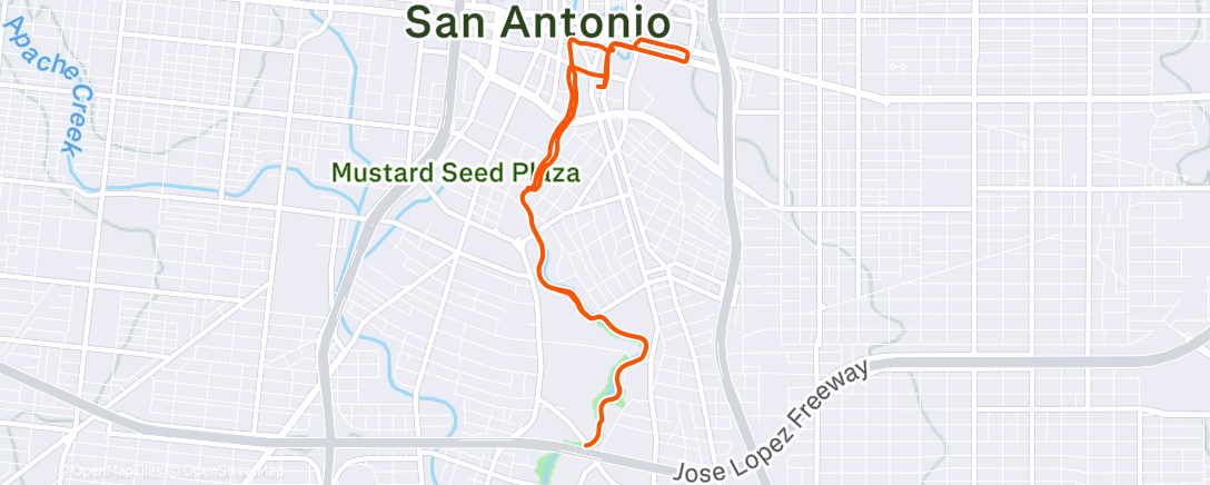 Map of the activity, Welcome to San Antonio