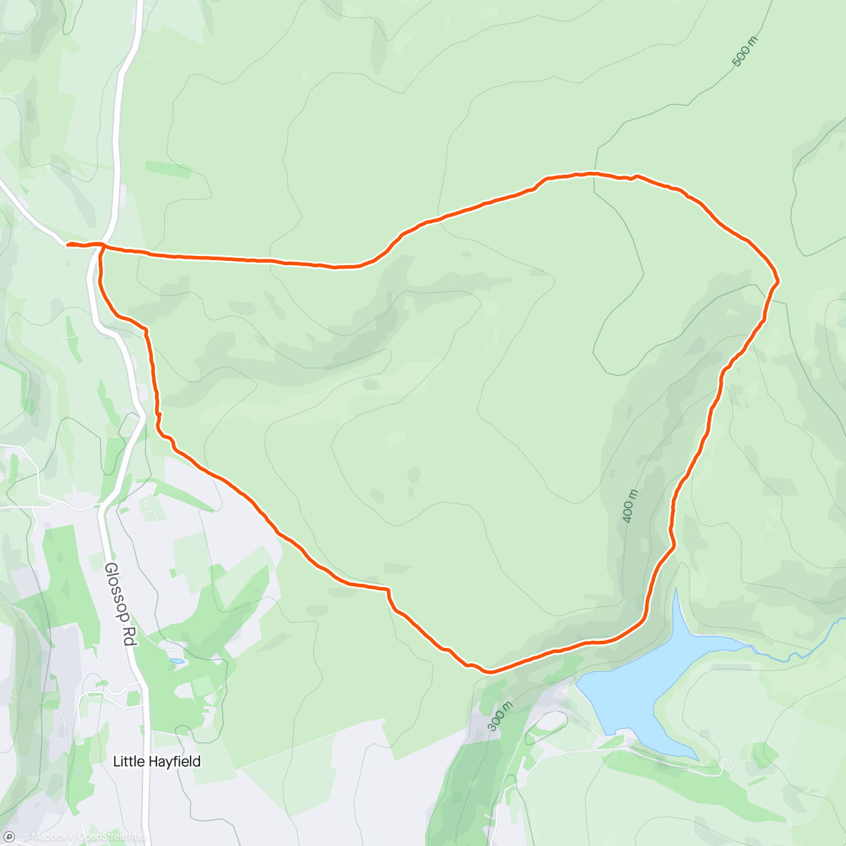 Mapa da atividade, Morning Trail Run with my lil' bro!