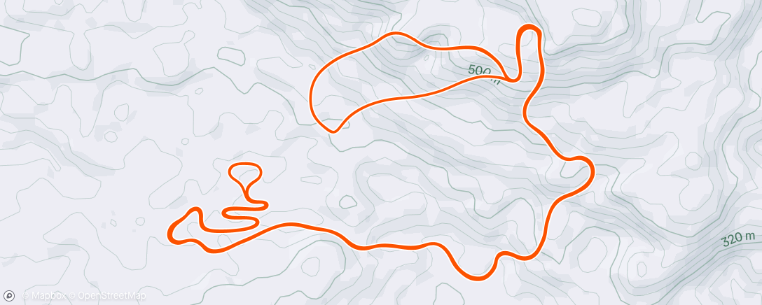 Map of the activity, TrainingPeaks Virtual - Event: MGF p/b Ride4Claire