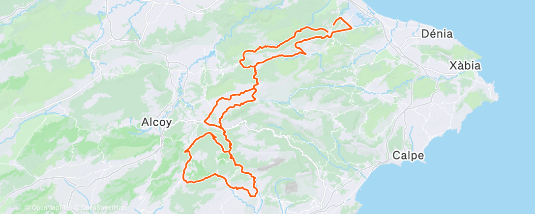 Map of the activity, Almost last day 🥵