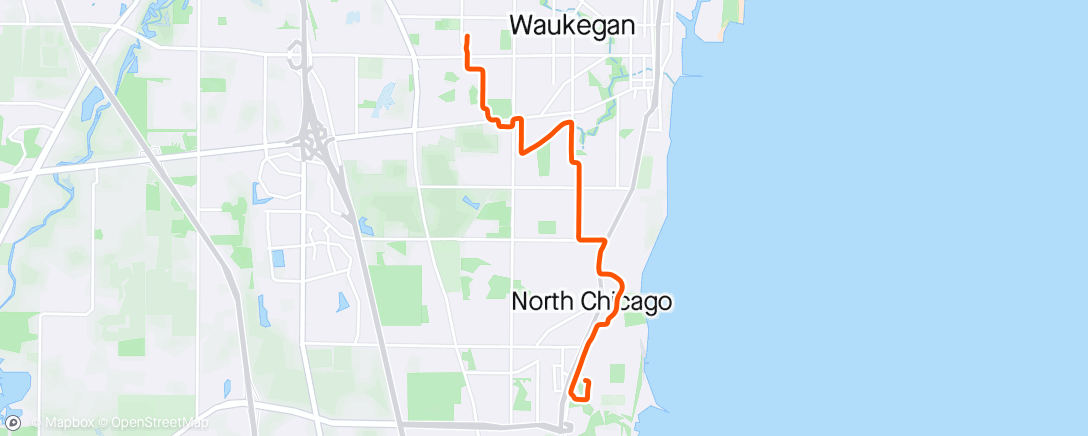 Map of the activity, Afternoon commute