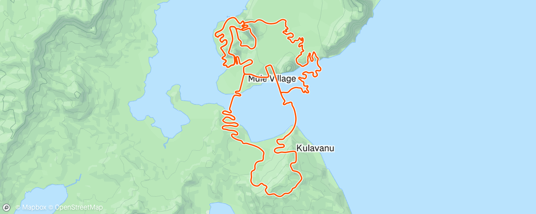 Map of the activity, Zwift - Endurance in Watopia