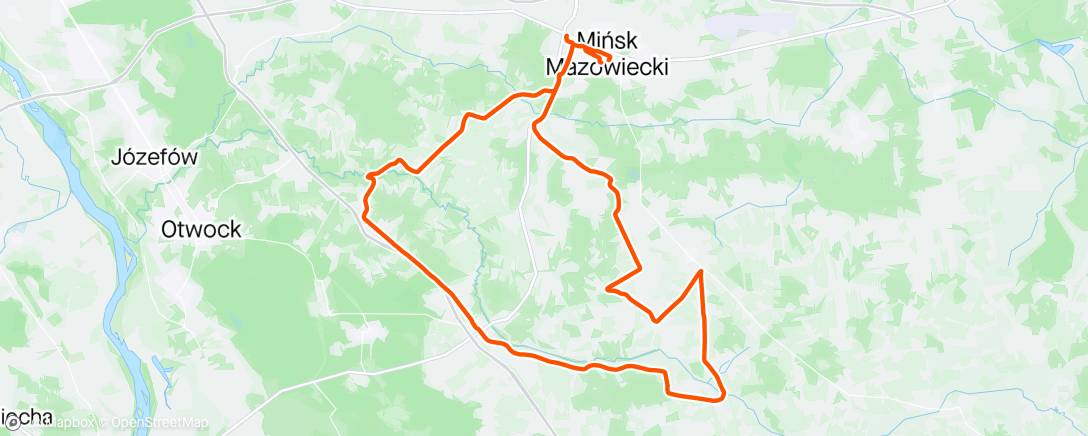 Mapa da atividade, Radachówka zawsze na propsie