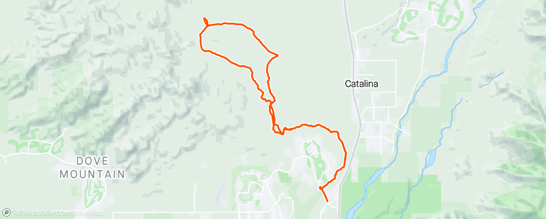 Map of the activity, Honey Bee Canyon