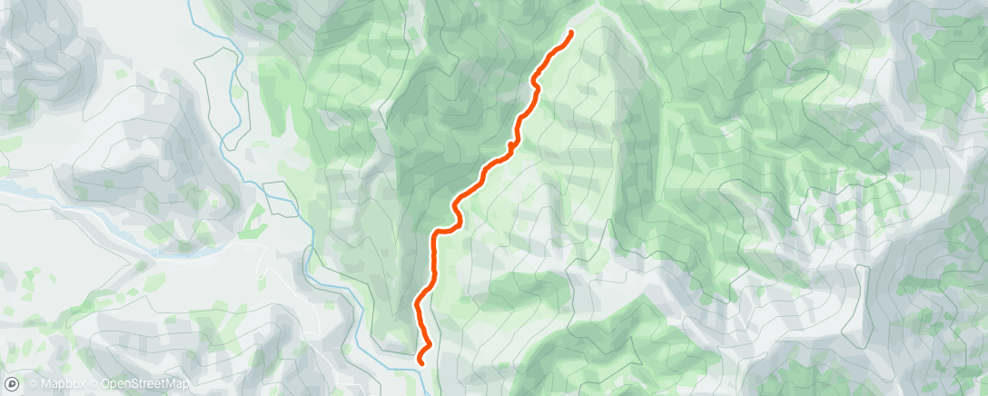 Kaart van de activiteit “Morning Hike”