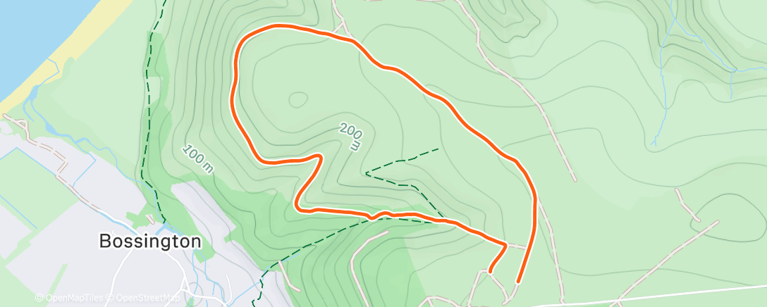Mappa dell'attività North Hill