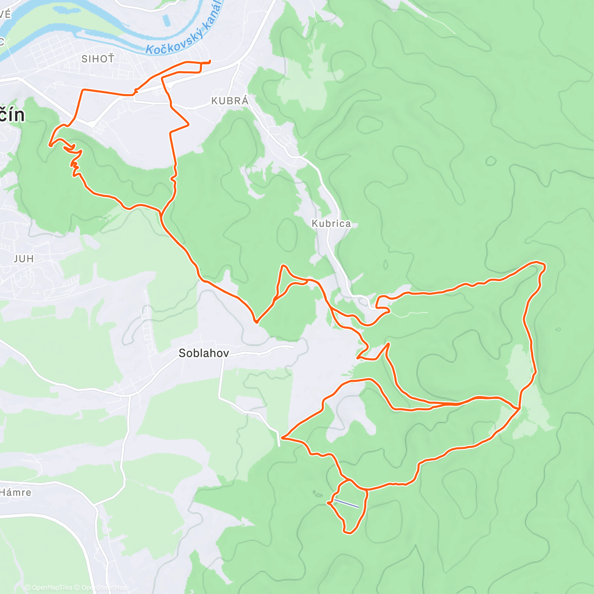 Map of the activity, Topka podmienky🤩