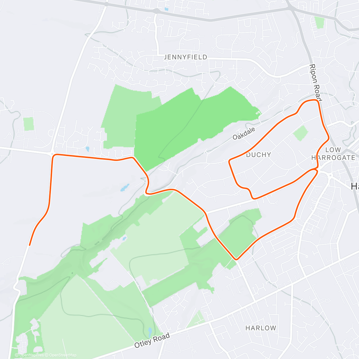 Map of the activity, Zwift - Day 1 on Queen's Highway After Party in Yorkshire
