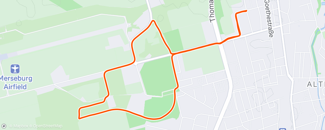 Map of the activity, Lunch Walk