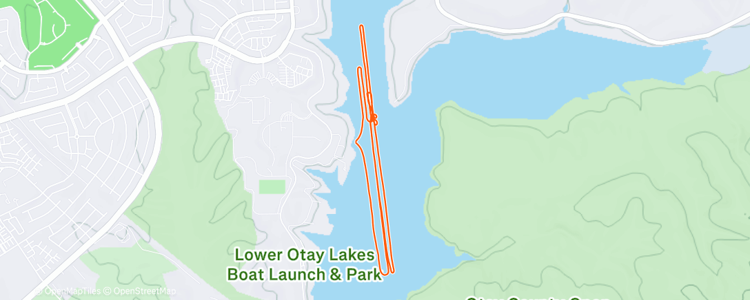 Map of the activity, Last one fast one