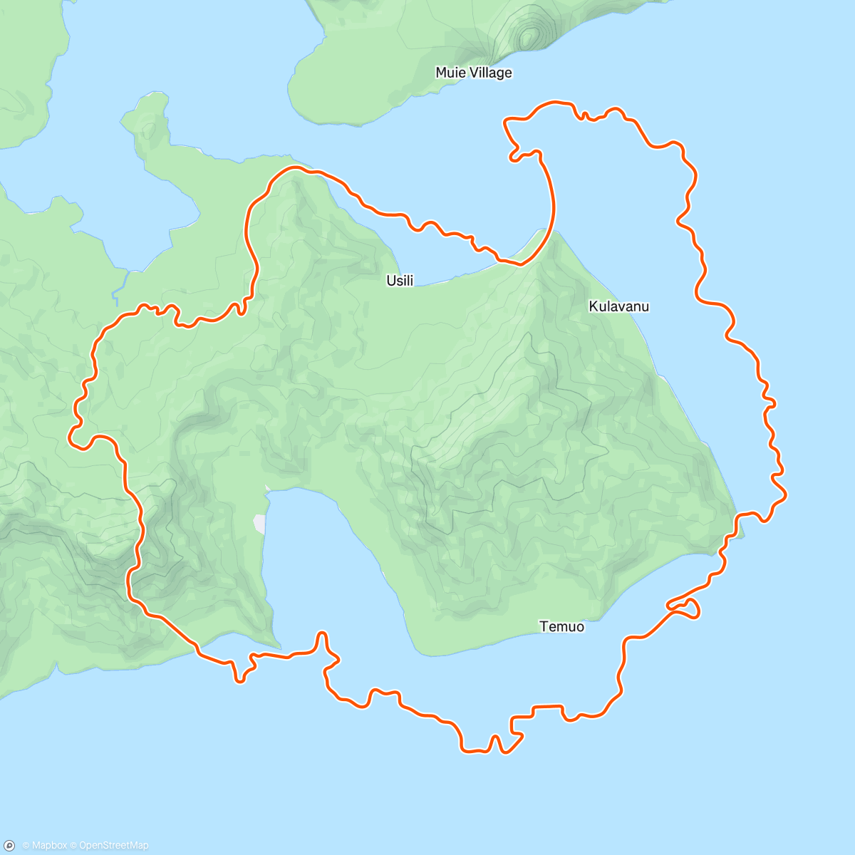 Map of the activity, Zwift - FO-G-W-3x12 FO in Watopia