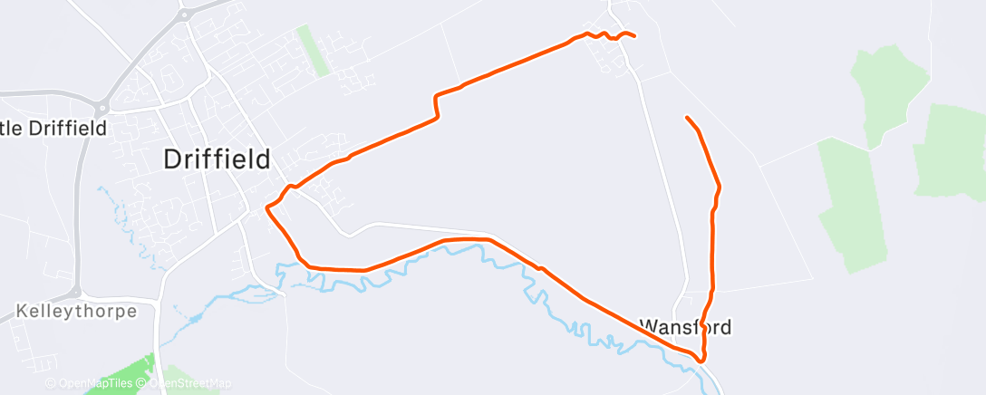 Karte der Aktivität „Morning Trail Run”