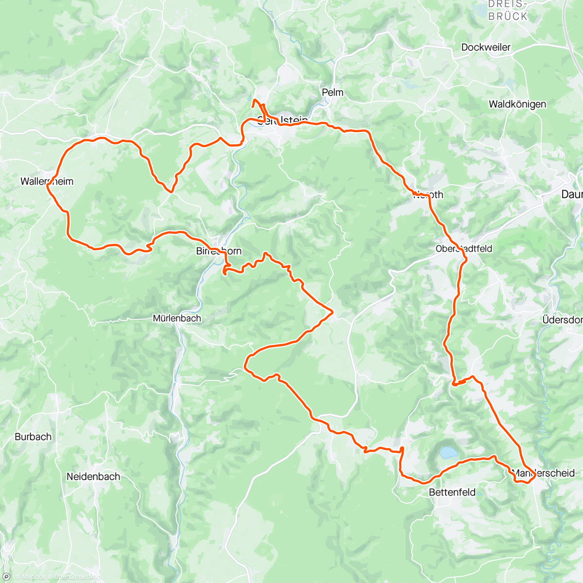 Map of the activity, Sehr schön