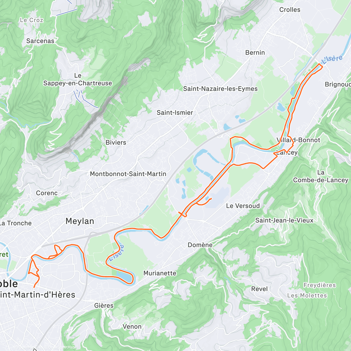 Map of the activity, [tld101.016] sponsored by vicat