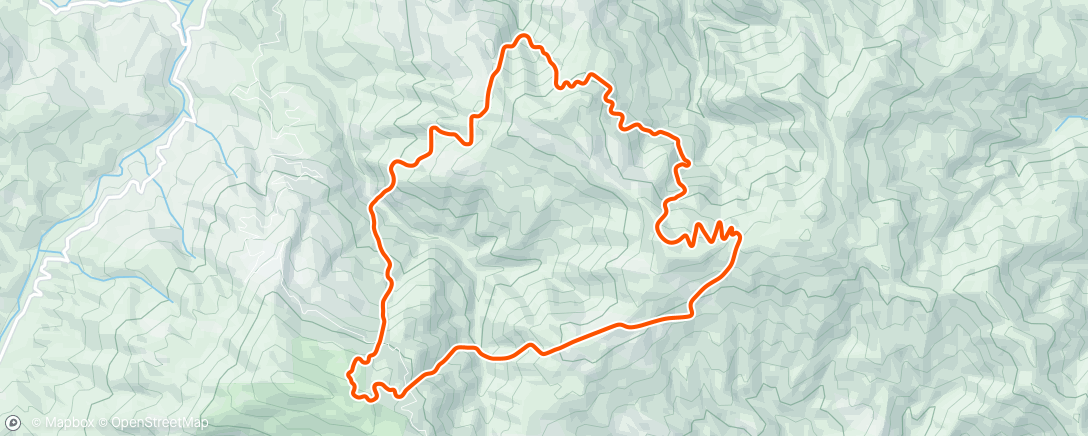 Mapa da atividade, Zwift - 02. Endurance Escalator in France