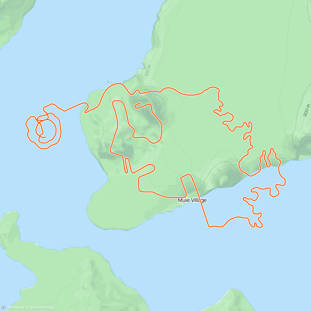 Mapa de la actividad, Zwift - Group Ride: AHDR FAB Rolls p/b JetBlack (C) on Three Little Sisters in Watopia