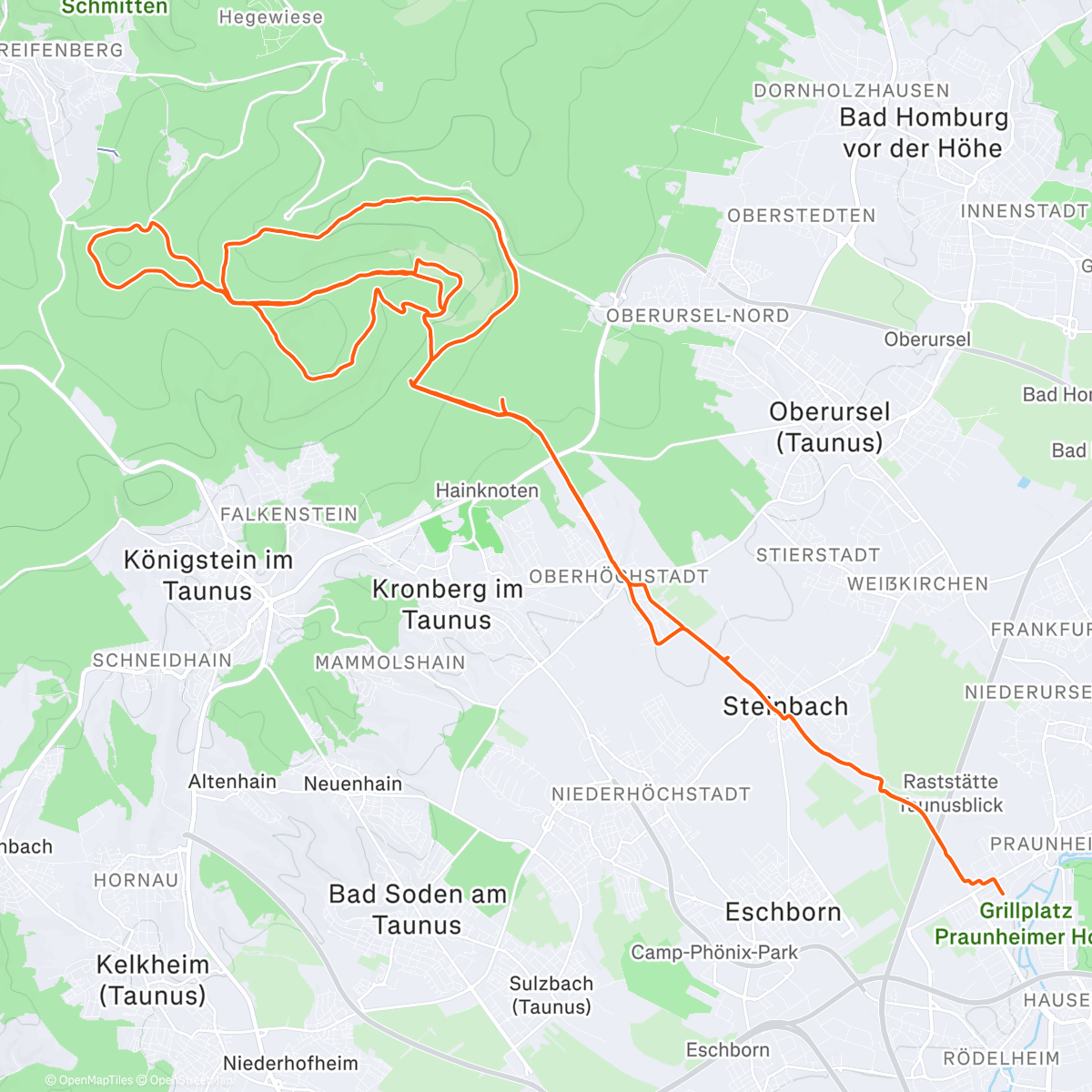 Map of the activity, 3x8min - es weihnachtet sehr