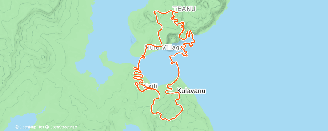 Map of the activity, Zwift - Series