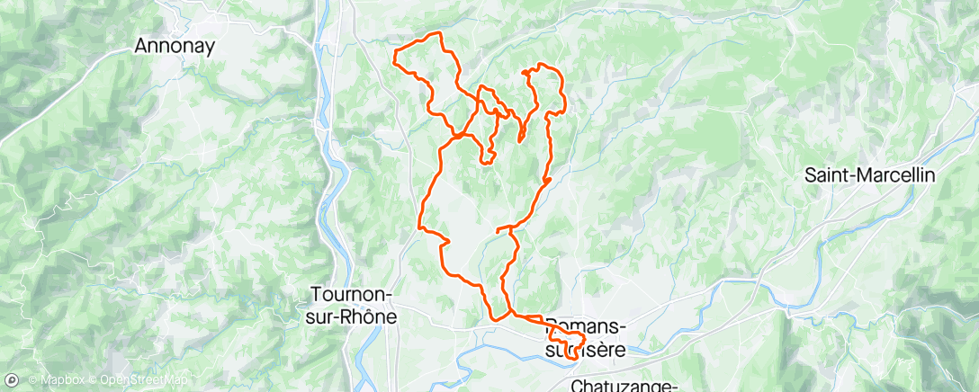 Map of the activity, La Donatienne...avec du Piquant cette année