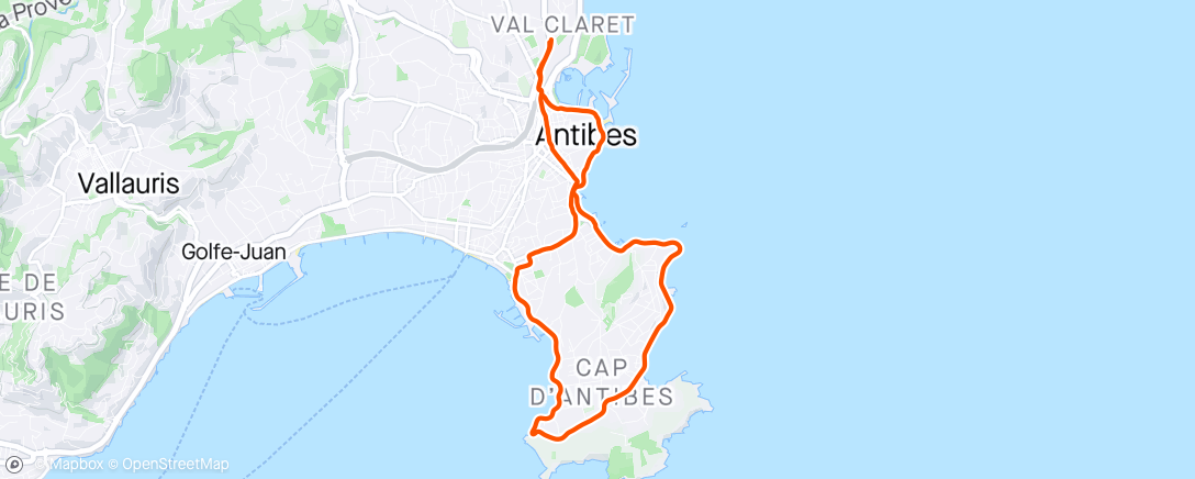 Map of the activity, Morning Run With Odile 🏃🏻‍♀️🏃🏻‍♂️