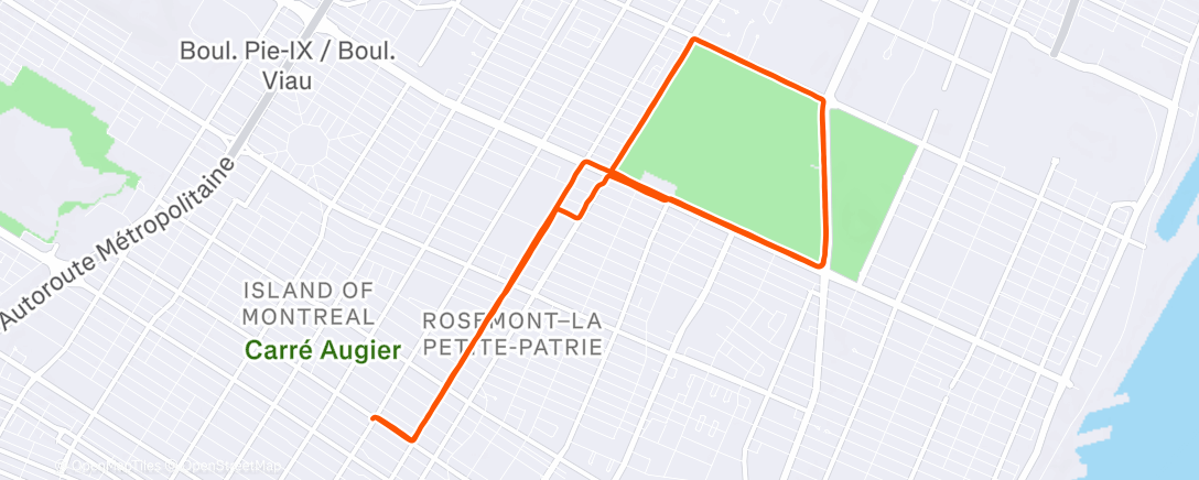 Map of the activity, Prog pour finir la semaine