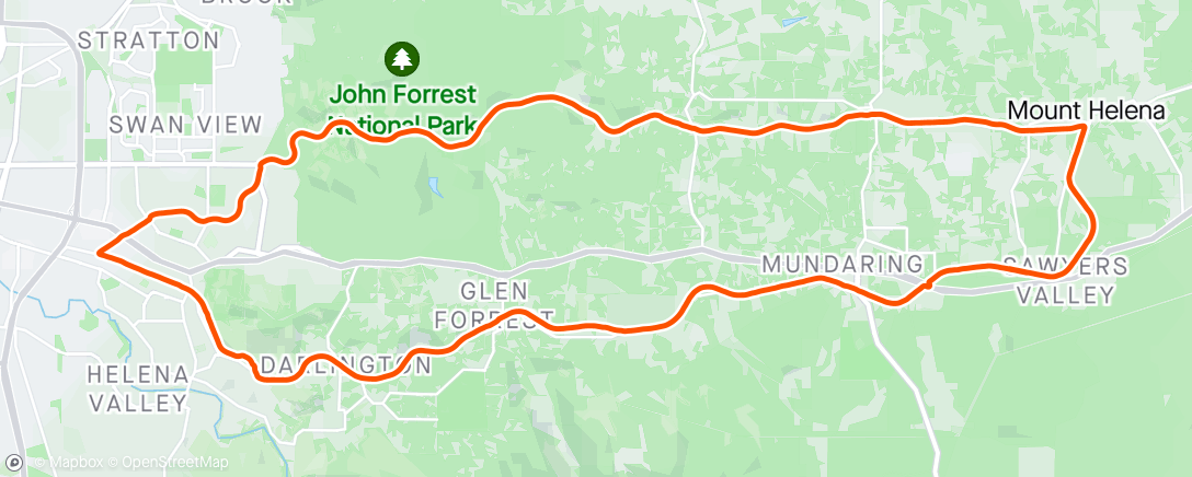 Map of the activity, Heritage Loop