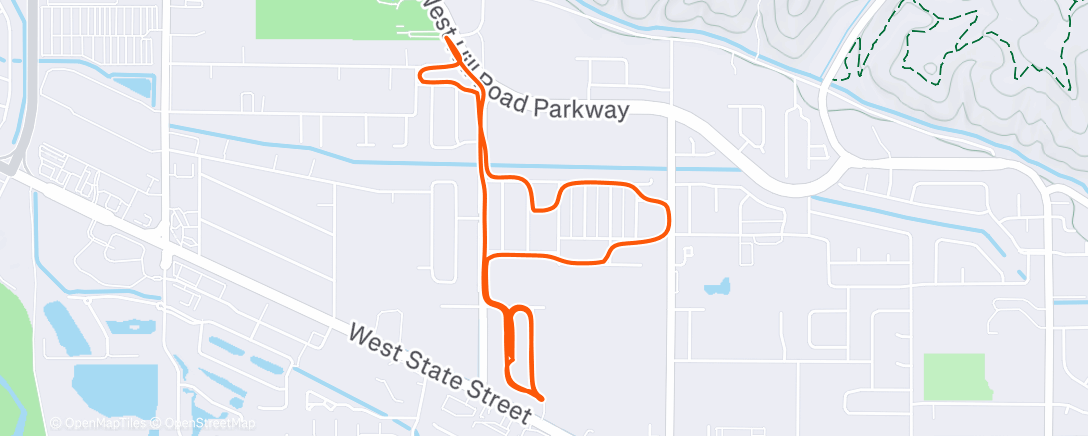 Map of the activity, Timber Creek