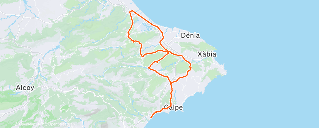 Map of the activity, LKTC 1