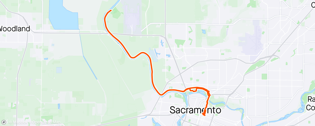 Map of the activity, I clearly don’t remember the route