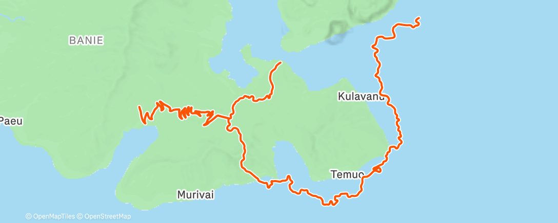 Map of the activity, Zwift - Road to Sky in Watopia