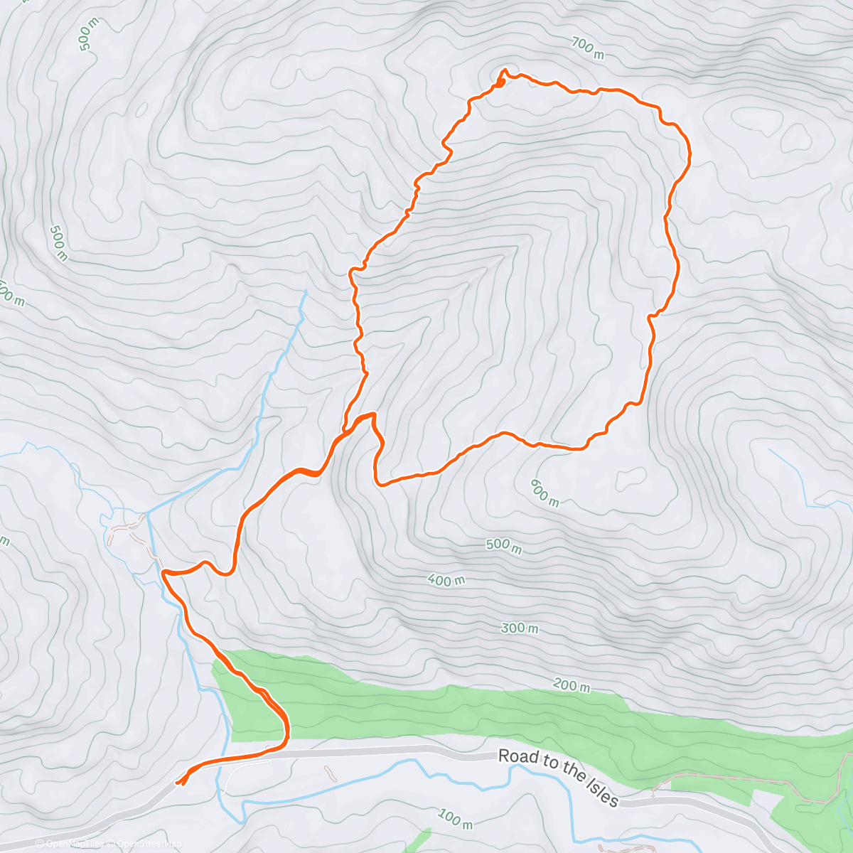 Карта физической активности (Sgùrr an Utha 🏴󠁧󠁢󠁳󠁣󠁴󠁿)