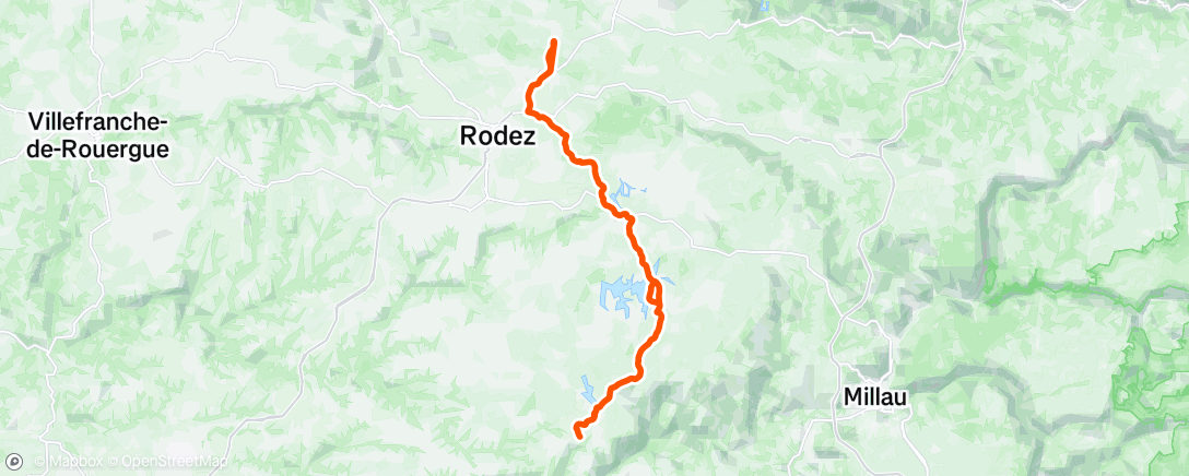 Carte de l'activité