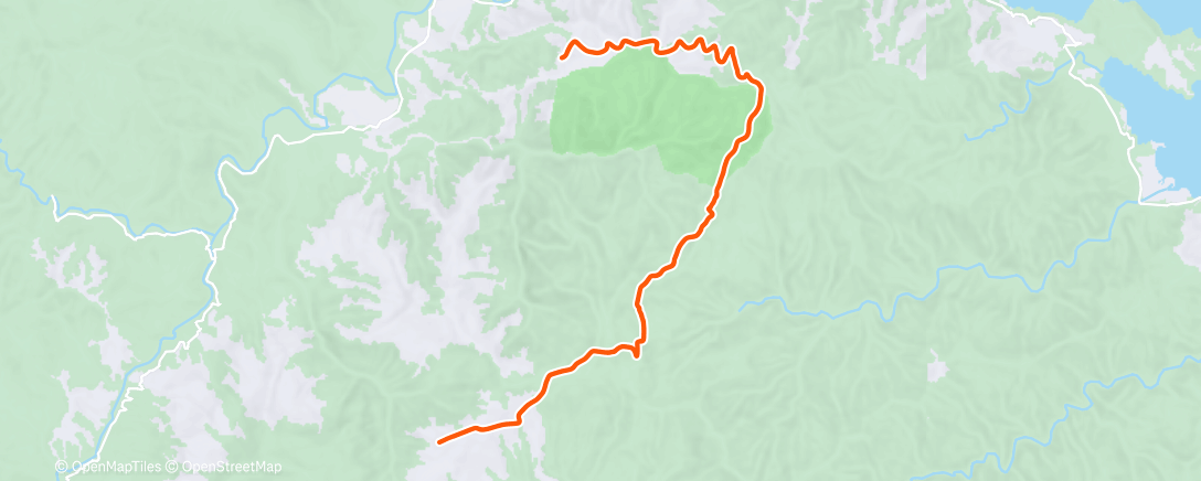 Map of the activity, Zwift - Anaerobic Ladder on Ven-Top in France