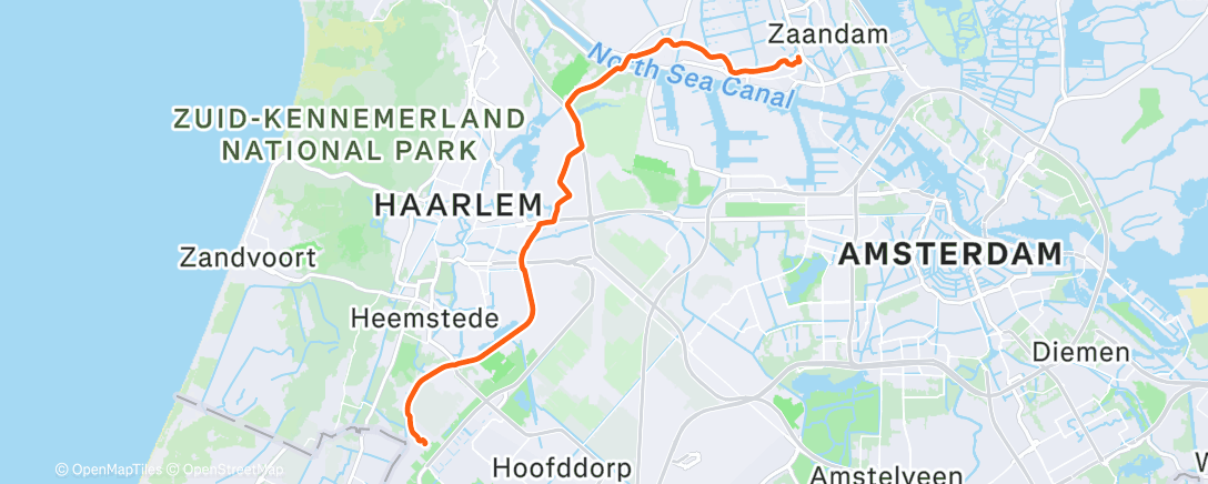 Map of the activity, Ochtendrit