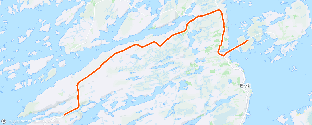 Map of the activity, 3*10 terskel