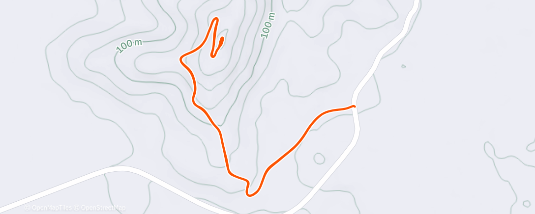 Map of the activity, 🌈 Cycling