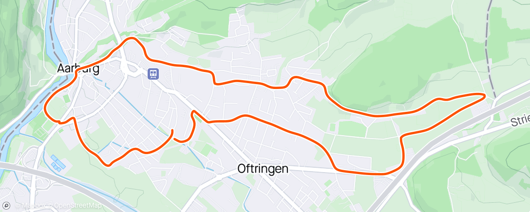 Map of the activity, Outdoor Laufen 2024/019