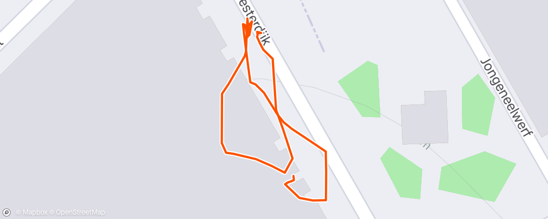Map of the activity, Krachttraining